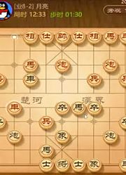 一马换双象，有点妙，双炮威胁巨大，对手被迫高帅，已是必杀！