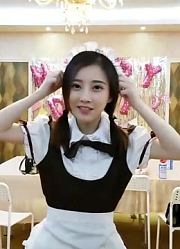 冯提莫20171120直播视频女.仆.装