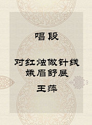 秦腔唱段-对红烛做针线娥眉舒展-王萍