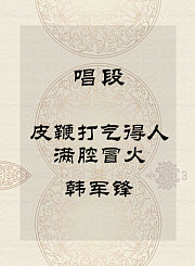秦腔唱段-皮鞭打气得人满腔冒火-韩军锋