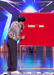 魔方达人创意表演，用方块完成特殊绘画，沈腾都被惊到了