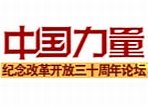 改革开放三十年论坛中国力量