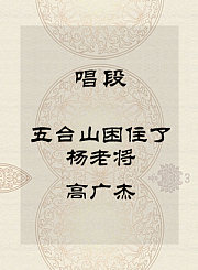 秦腔唱段-五台山困住了杨老将-高广杰