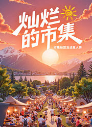 灿烂的市集