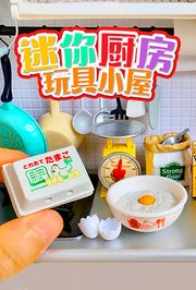 迷你厨房玩具小屋
