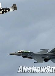 F-16P-38_P-51飞行表演