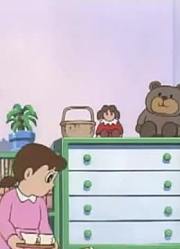 孩子前天开始老看《哆啦A梦》感受贴纸，游戏都不玩了