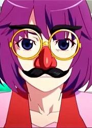 【恋物語】鼻眼鏡が似合う素敵な彼女