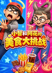 小智和阿花的美食大挑战