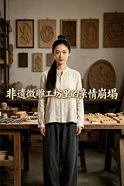 非遗微雕工坊里的亲情崩塌