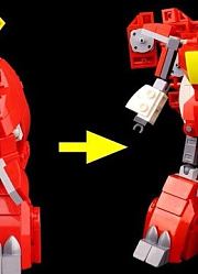 乐高精灵宝可梦猩红紫罗兰MOC