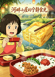 河畔小屋的宁静食光