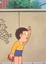 我的小孩最近迷上了《哆啦A梦》厌恶程度表下，还拉着爸妈一起看