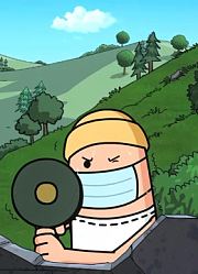 小公主这几天老看《香肠派对》萌妹的阻挠计划，游戏都不玩了