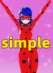 瓢虫雷迪MMD：玛丽娜的simple舞蹈