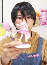 【展示】HUG！光之美少女3人组Q娃形态食玩模型
