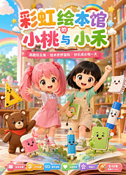 彩虹绘本馆的小桃与小禾