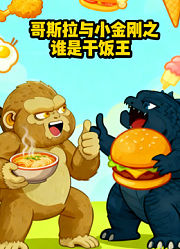 哥斯拉与小金刚之谁是干饭王