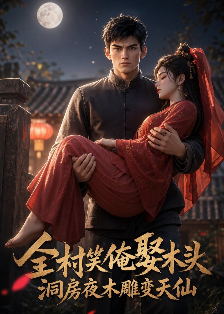 全村笑俺娶木头洞房夜木雕变天仙