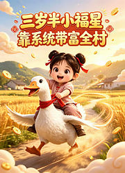 三岁半小福星，靠系统带富全村