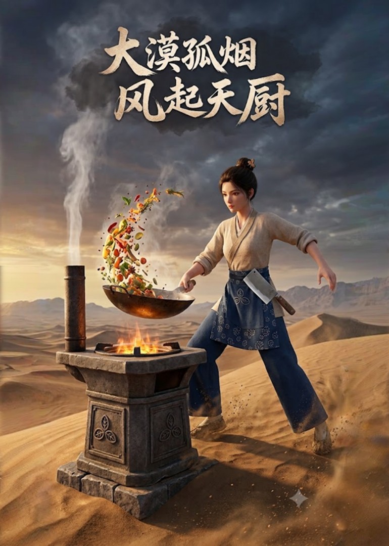 大漠孤烟风起天厨