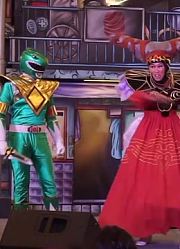 【经典】美版PowerRangersCosplay龙皇连者登场