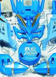 汽水弹珠人蓝龙机器人定格动画