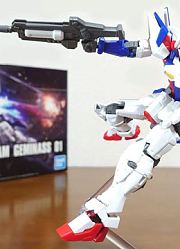 HG双子座高达01POSE帝迟来的评测【笠松のガンプラ・ホビー動画】