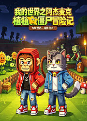 我的世界之阿杰麦克植物僵尸冒险记