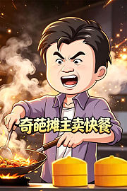 奇葩摊主卖快餐