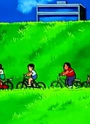 《哆啦A梦》看不到的辅助轮太好看了，小区里的小伙伴都在讨论