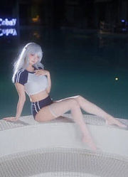 泳池体操#体操服#泳池#三亚#甜妹#小奶童
出镜