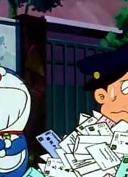 空闲时间看了《哆啦A梦经典版》，这集代用贴纸简直太好看了