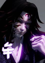 鬼灭MMD：黑死牟“大战”童磨、猗窝座