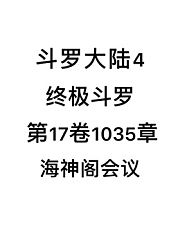 斗罗大陆4：终极斗罗第17卷1035章：海神阁会议
