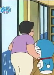 我们家小孩最近迷上了《哆啦A梦》大雄离家出走，还拉着爸妈一起看