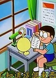 我和老师说，班里最好的朋友都爱看《哆啦A梦》外星人来了