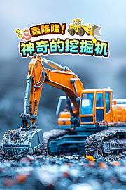 轰隆隆！神奇的挖掘机