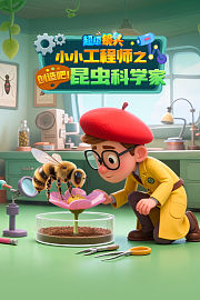 超级镜头小小工程师之创造吧！昆虫科学家