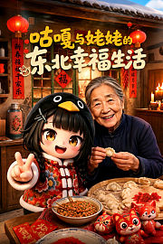 咕嘎与姥姥的东北幸福生活