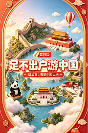 足不出户游中国听故事云游中国大地音频版
