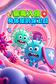 病毒入侵！身体里的保卫战