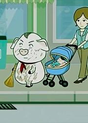 搞笑猪屁登小猪短片只要人人都献出一点爱世界真的更美好
