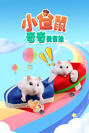 小仓鼠奇奇爱冒险
