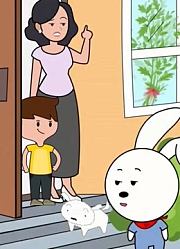 坏妈妈喜新厌旧扔了狗狗，兜兜兔这样反击，真是太让人解气了
