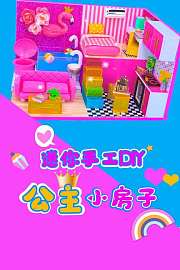 迷你手工DIY公主小房子