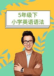 小学英语语法5年级下