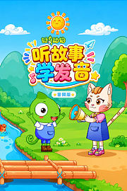 好奇动物：听故事学发音音频版