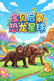 宝贝启蒙恐龙星球