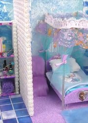DIY手工给芭比制作迷你房间